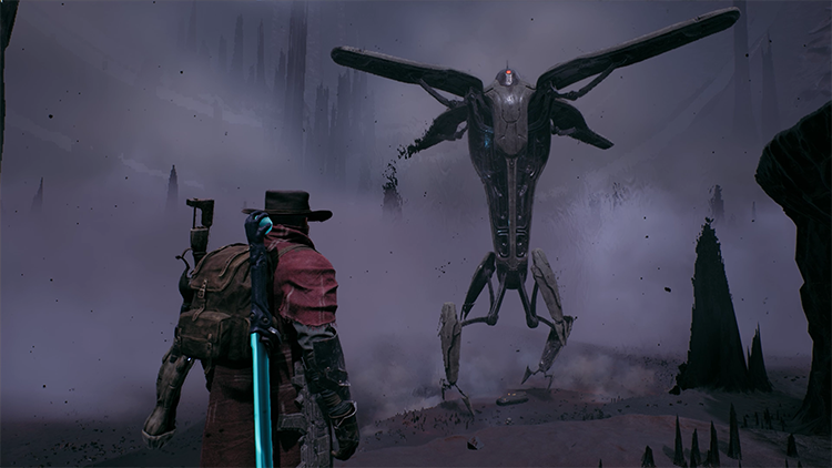 Cargo drone collecting a cargo casket