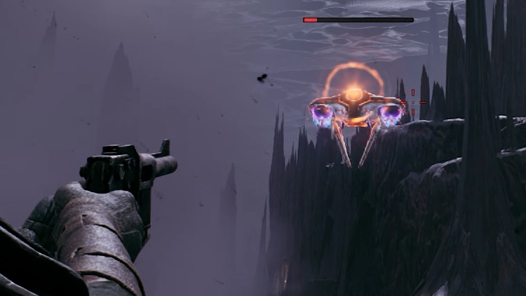 A drone sends a distress signal.