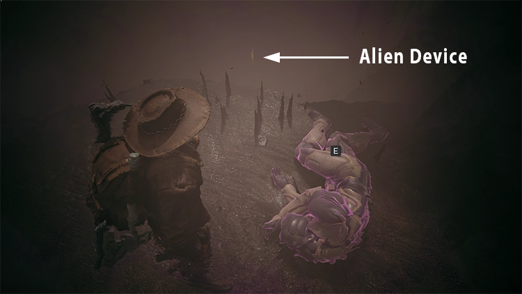 Alien Device location